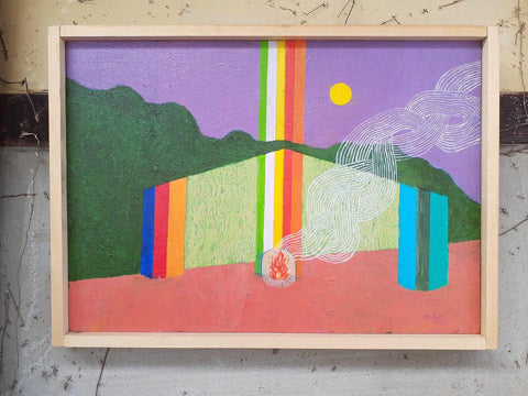 Mikio's prize-winning work, ‘Gekko’