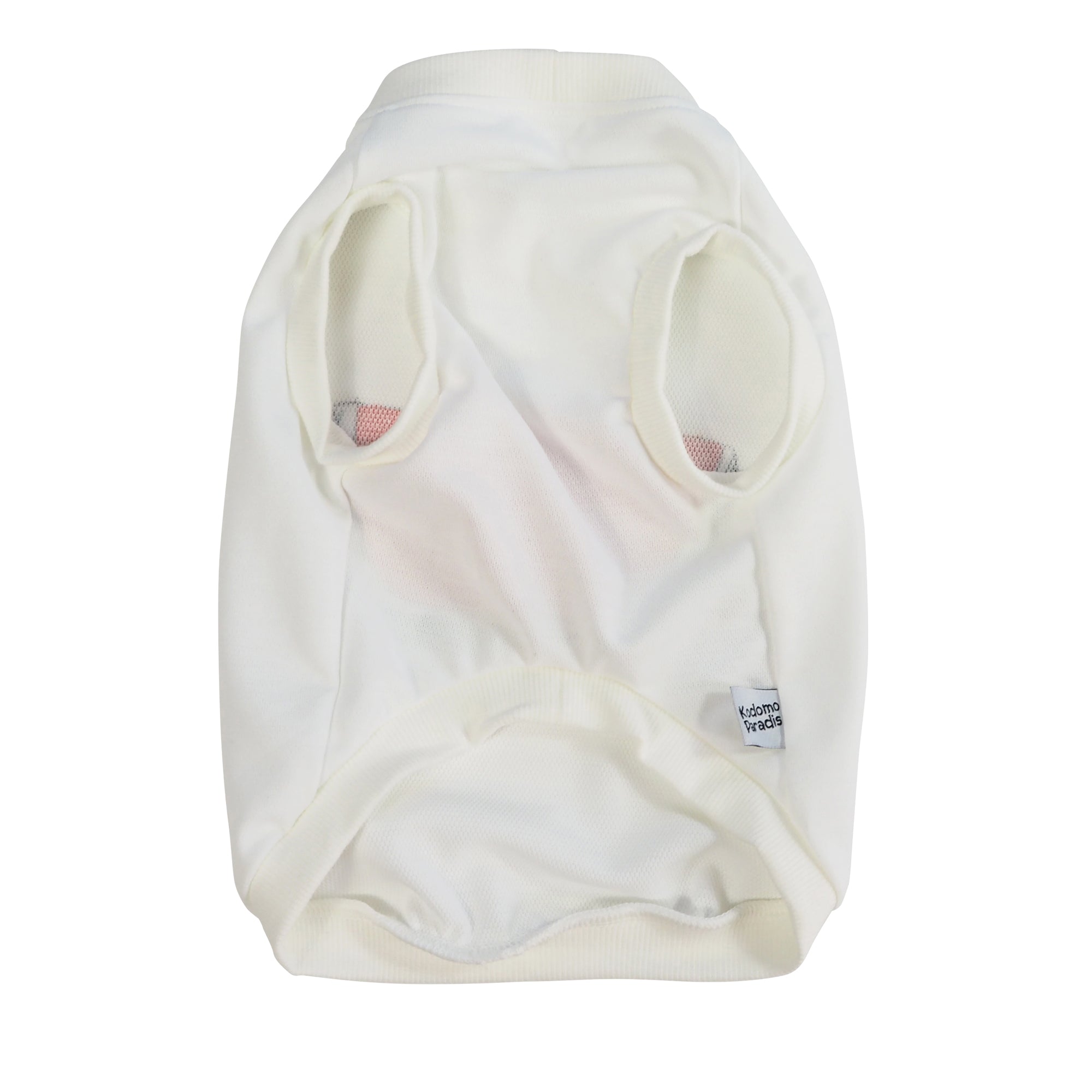 DOGすいかドライTシャツ White あか