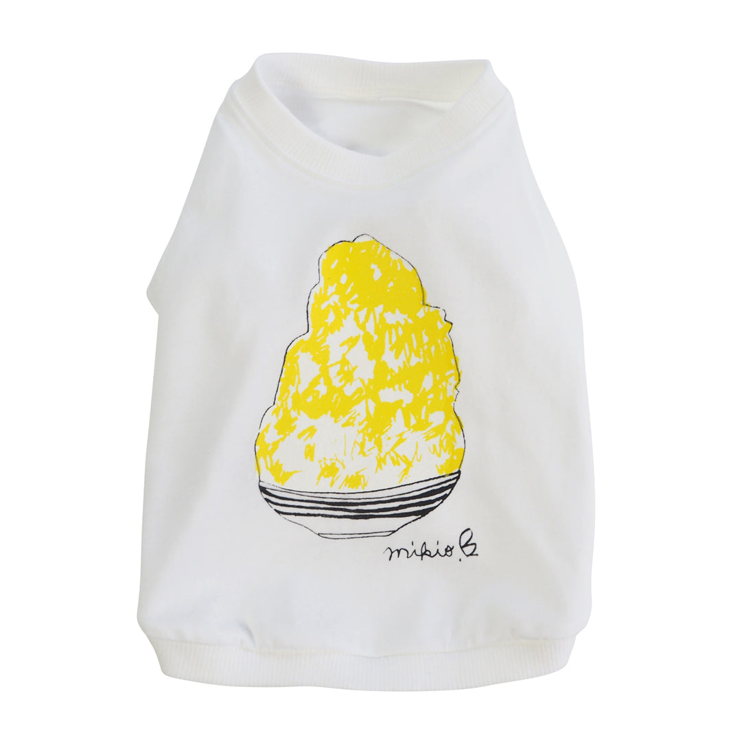 DOGかき氷Tシャツ レモン