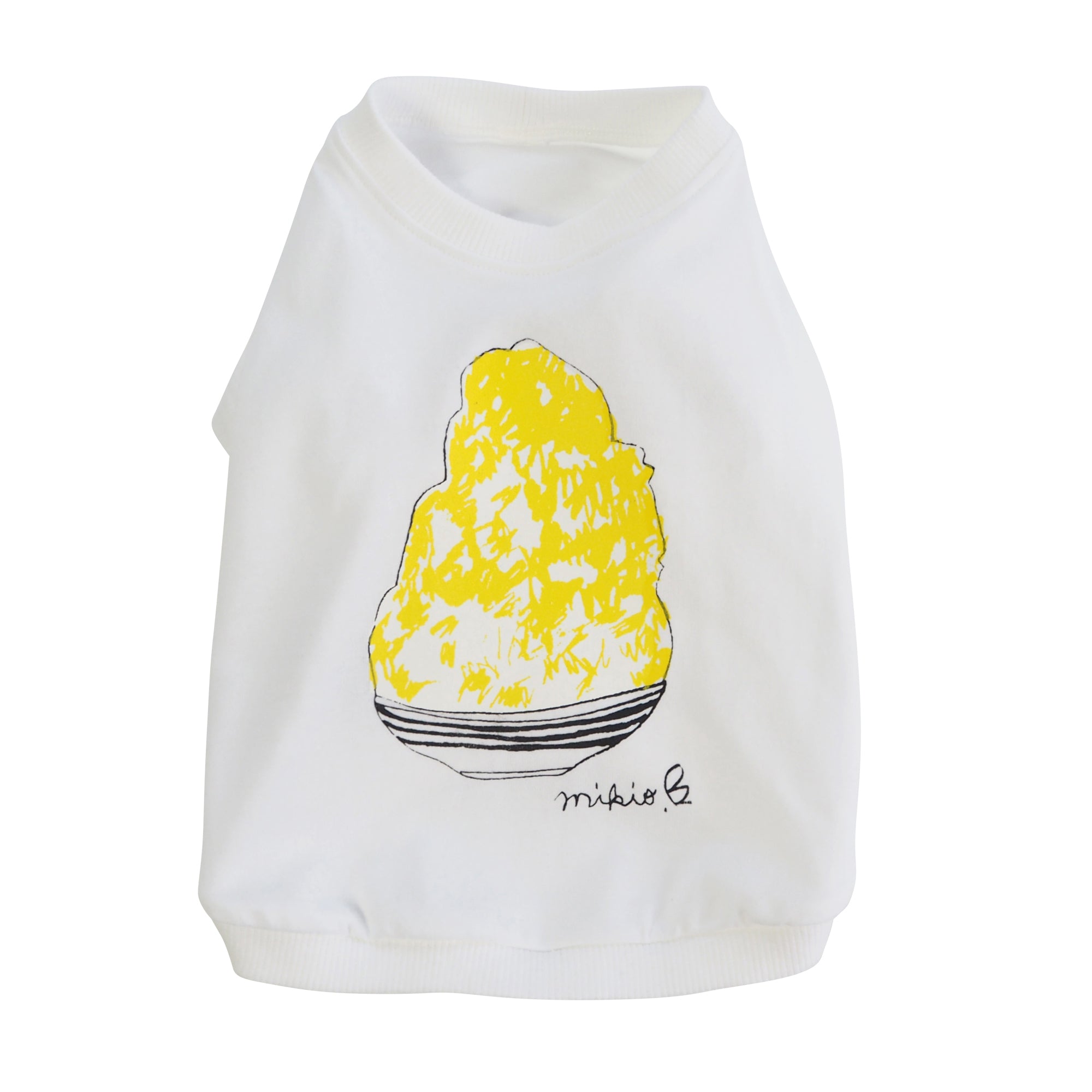 DOGかき氷Tシャツ レモン