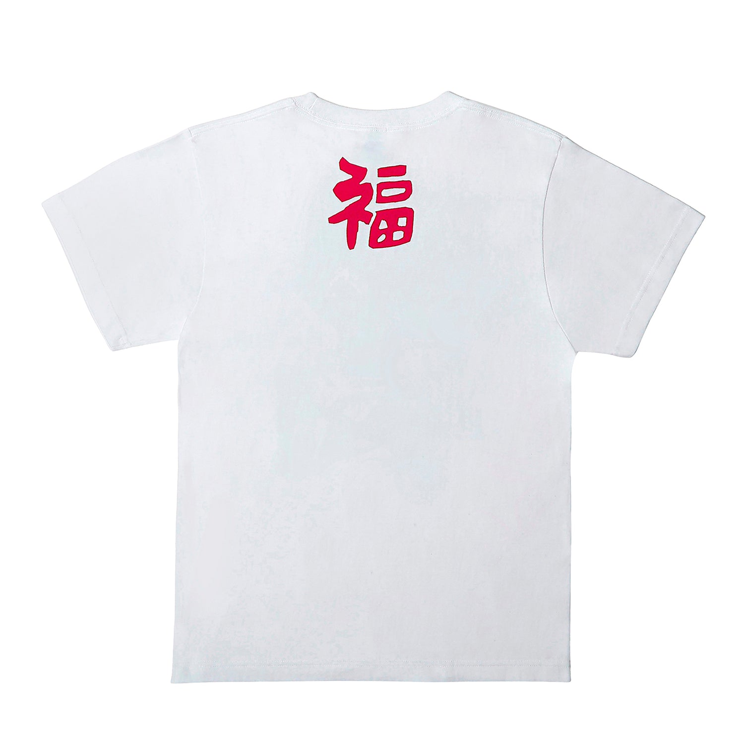 だるまメンズTシャツ 赤黒