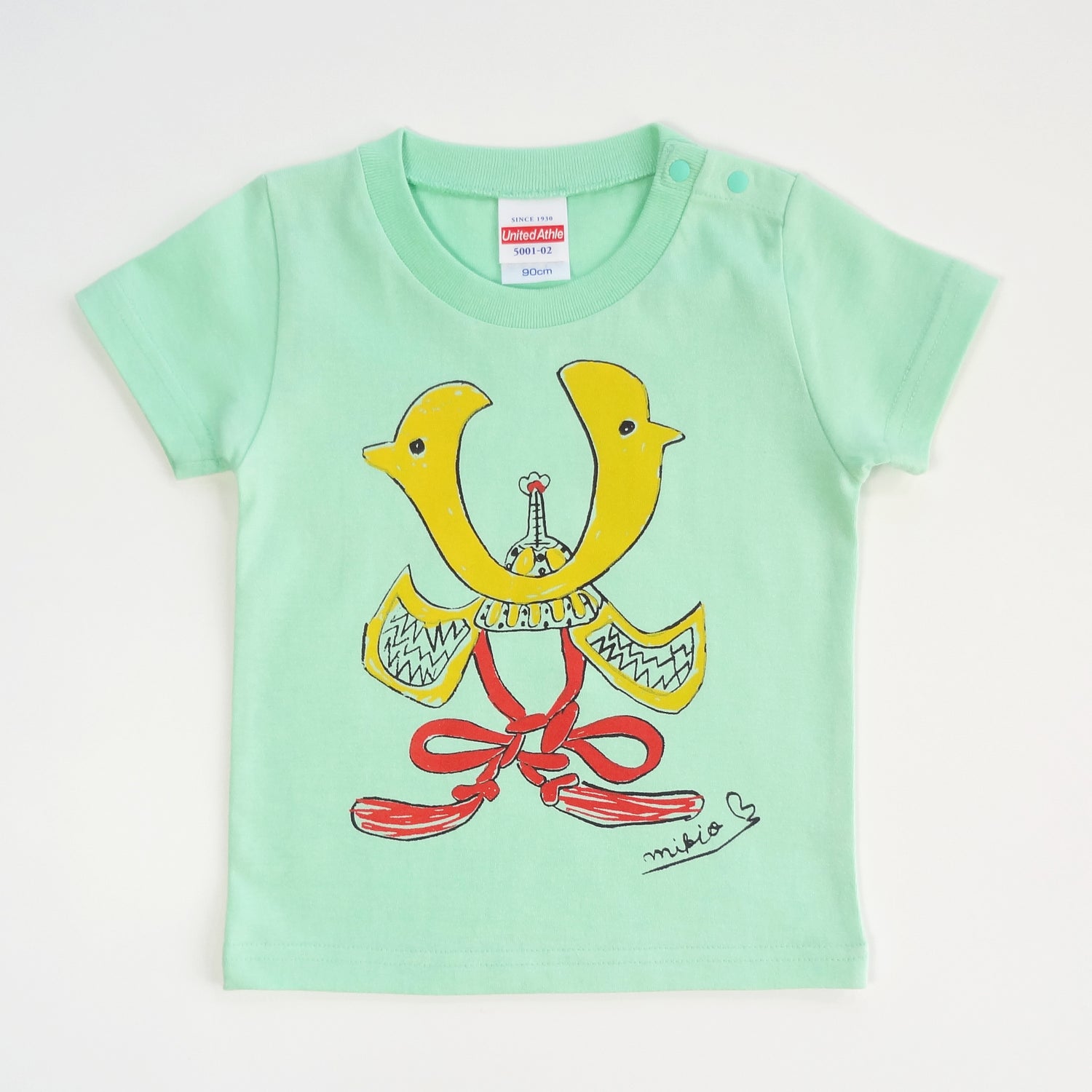 かぶとベビーTシャツ