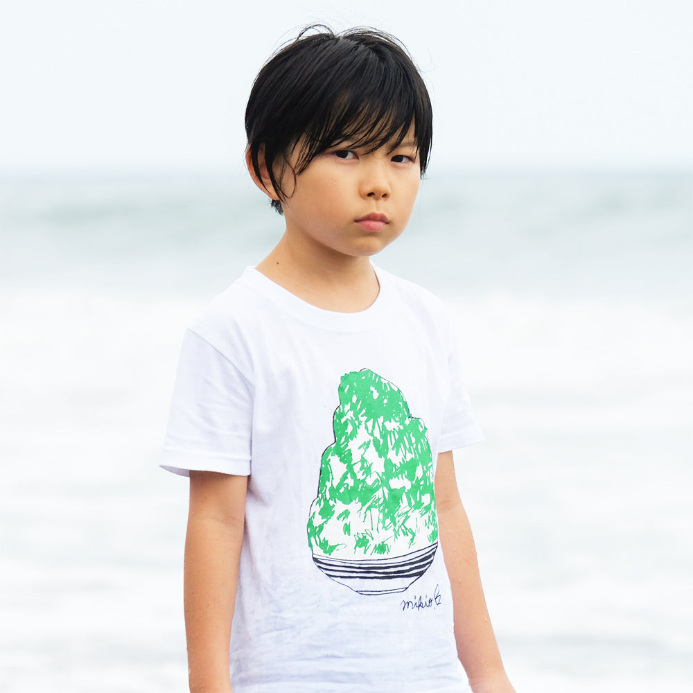 かき氷キッズＴシャツ  メロン