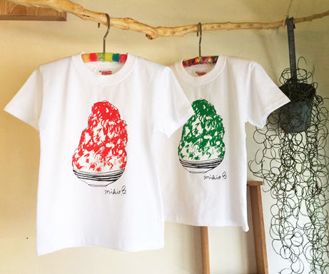 かき氷キッズTシャツ  イチゴ