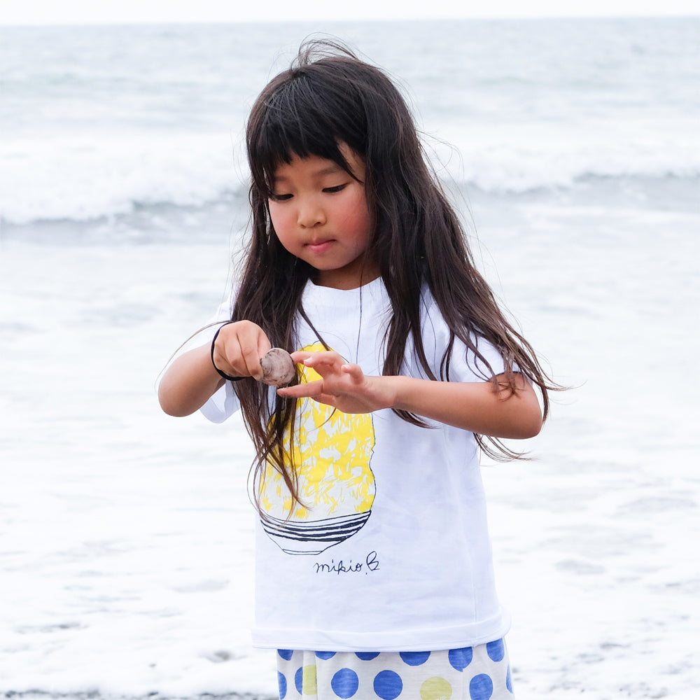 かき氷キッズTシャツ  レモン