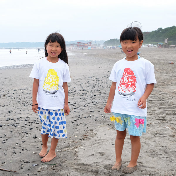 かき氷キッズTシャツ  イチゴ