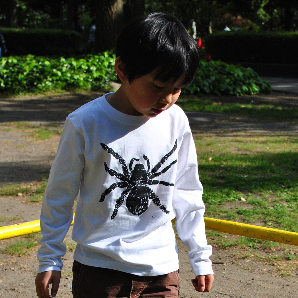 タランチュラキッズ長袖Tシャツ Black
