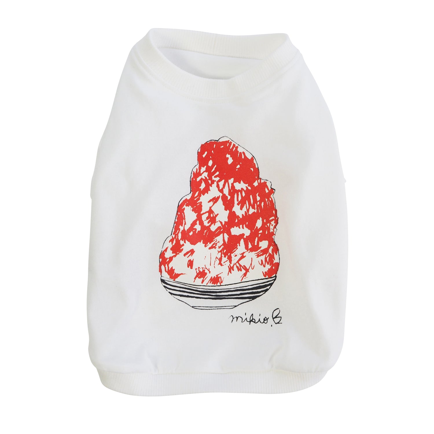 DOGかき氷Tシャツ イチゴ