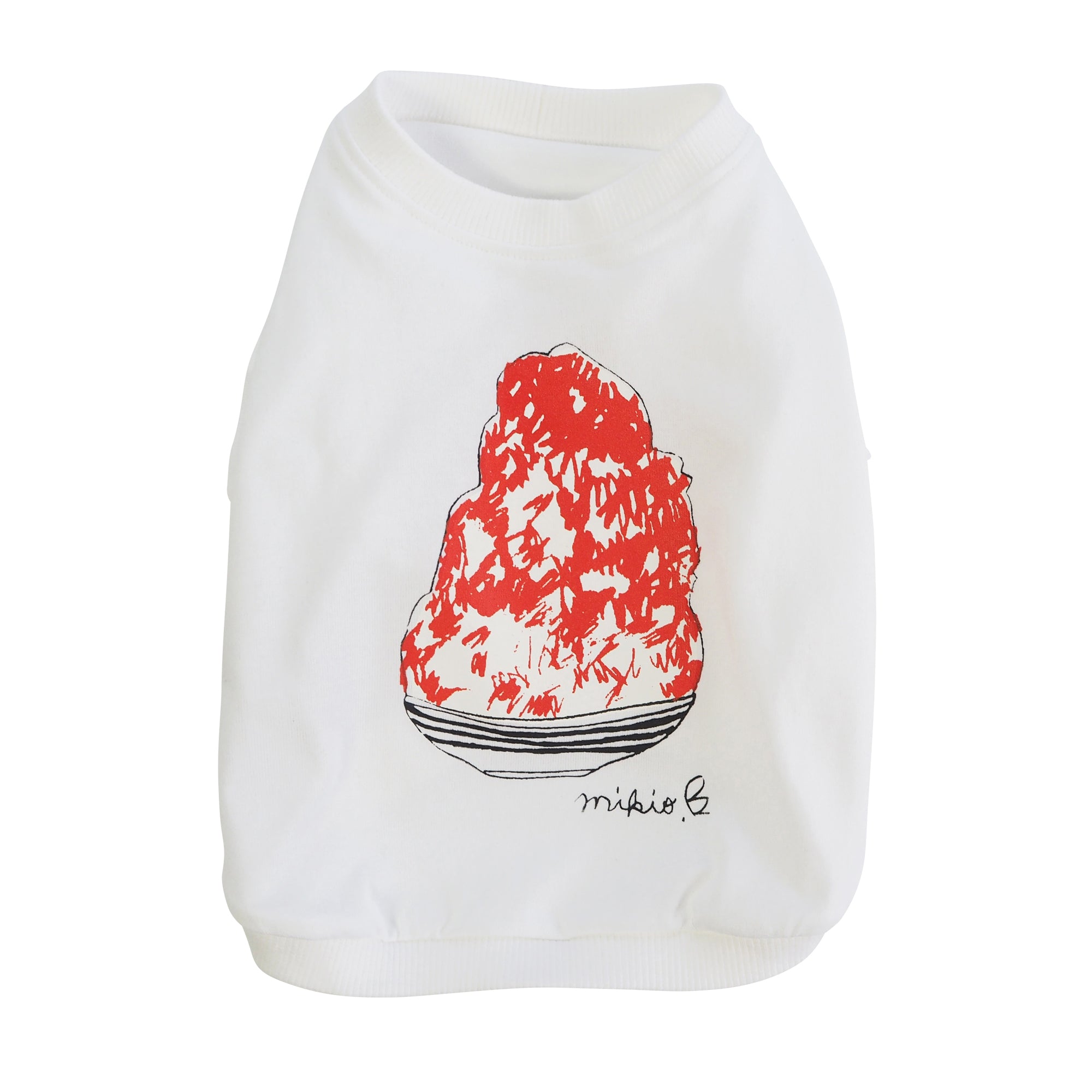DOGかき氷Tシャツ イチゴ