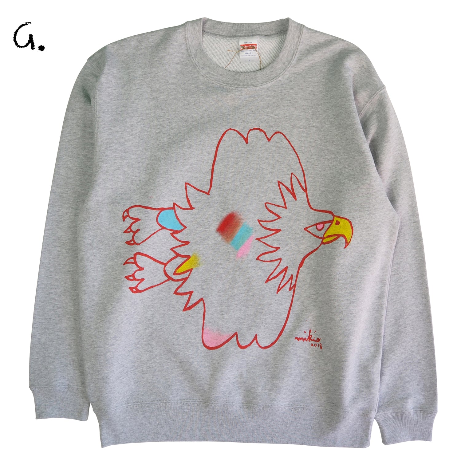 Mikioのはくとうわしトレーナー大人用 Lsize-G