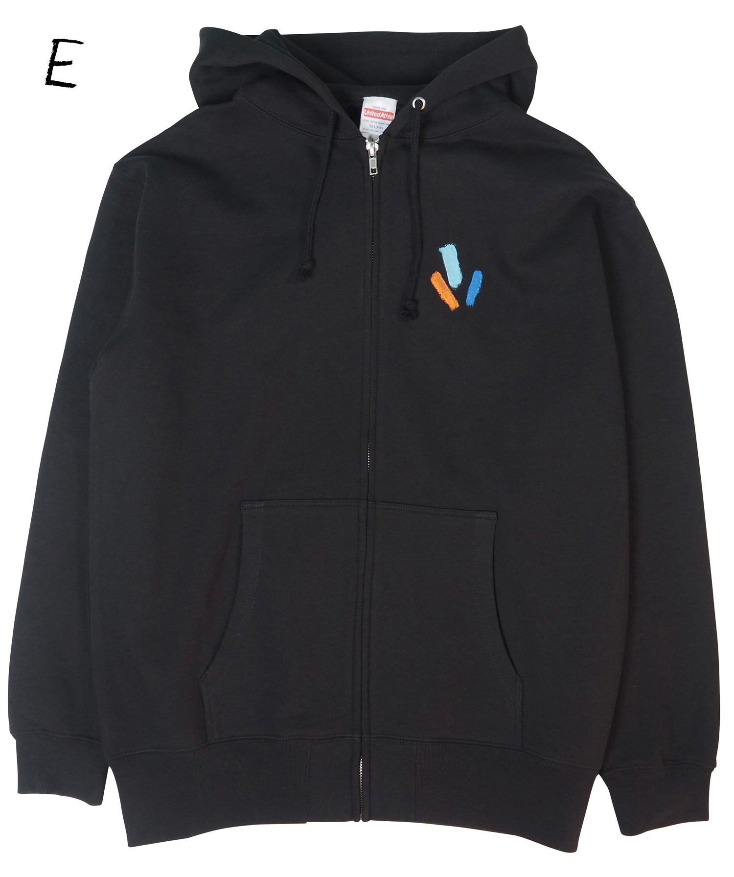 Mikioのはくとうわしジップアップパーカー大人用 Lsize-E