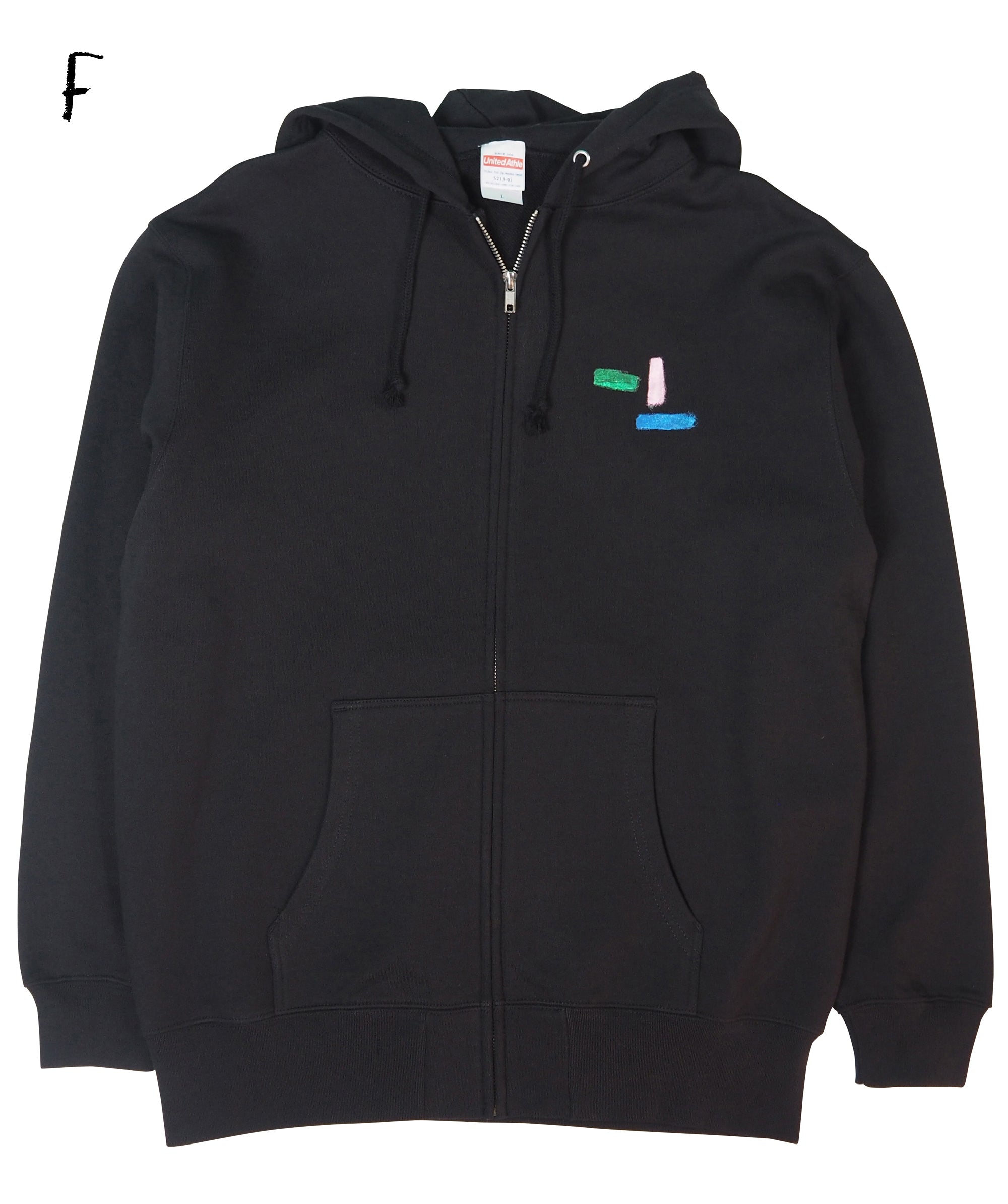 Mikioのはくとうわしジップアップパーカー大人用 Lsize-F