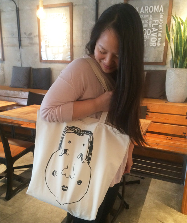 Okame Canvas Tote Bag