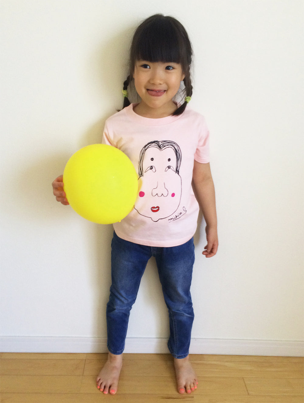 おかめキッズTシャツ