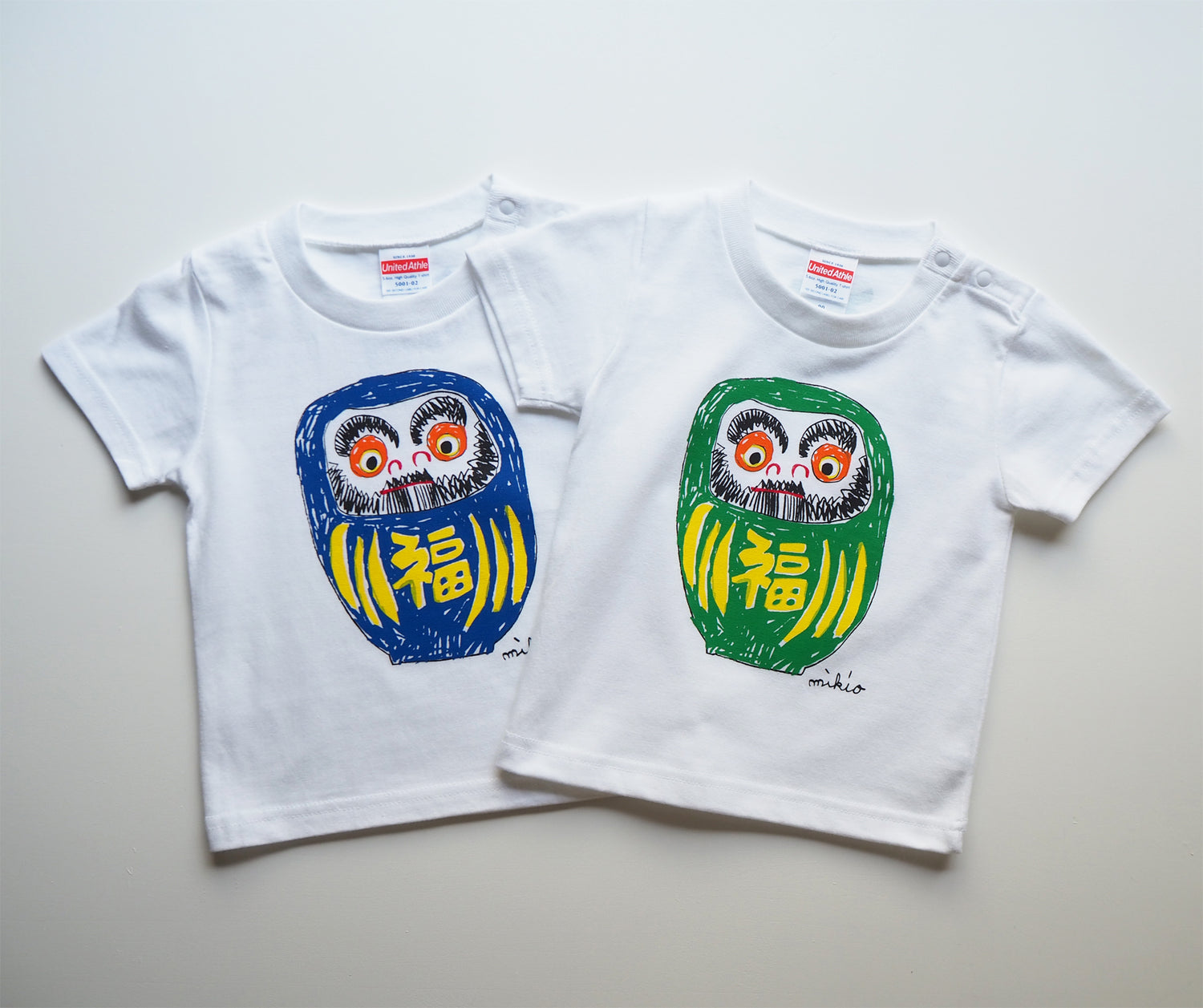 だるま ベビー tシャツ