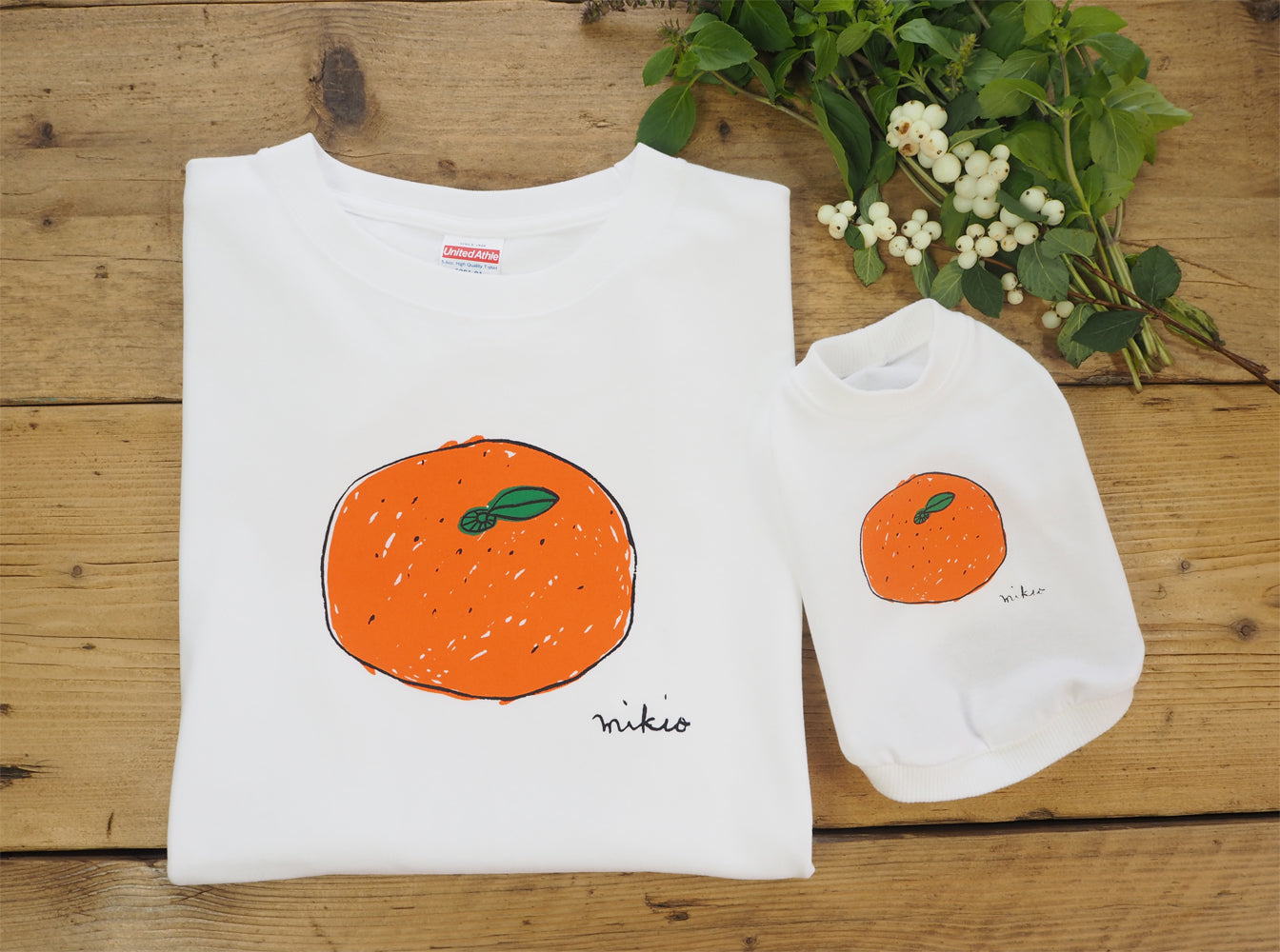 DOG みかんTシャツ