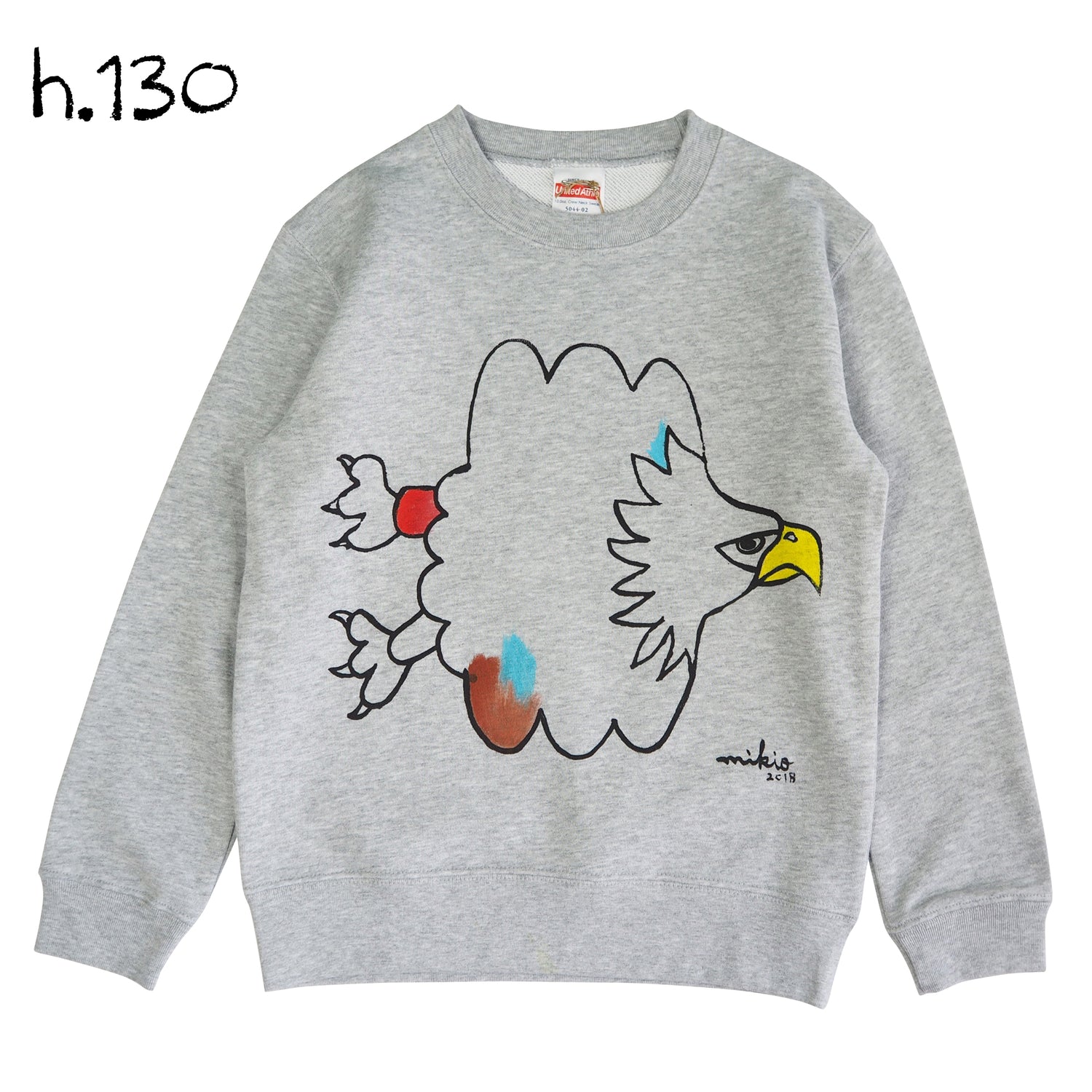 Mikioのはくとうわしトレーナー キッズ130サイズ-h