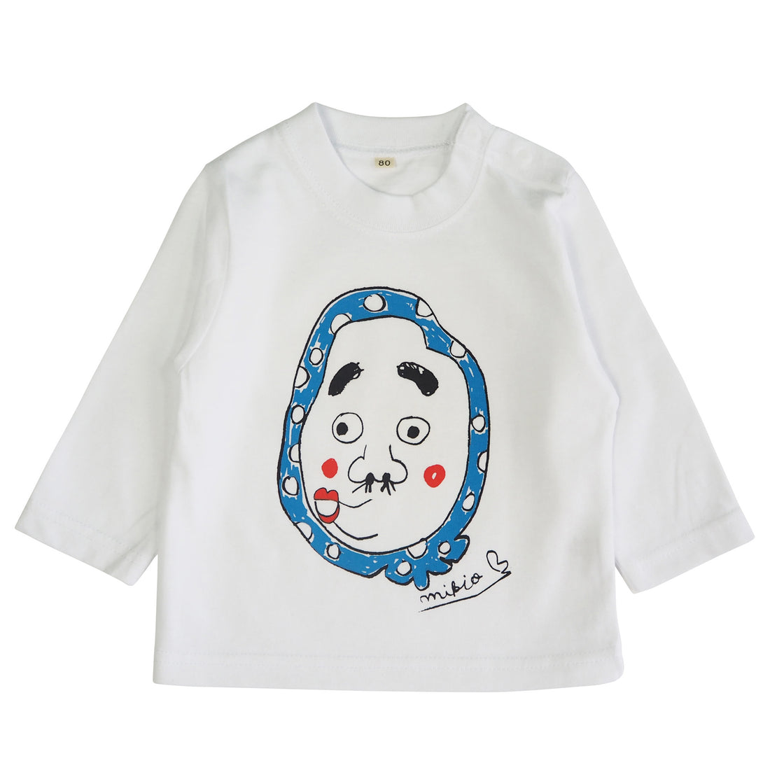 ひょっとこベビー長袖Tシャツ