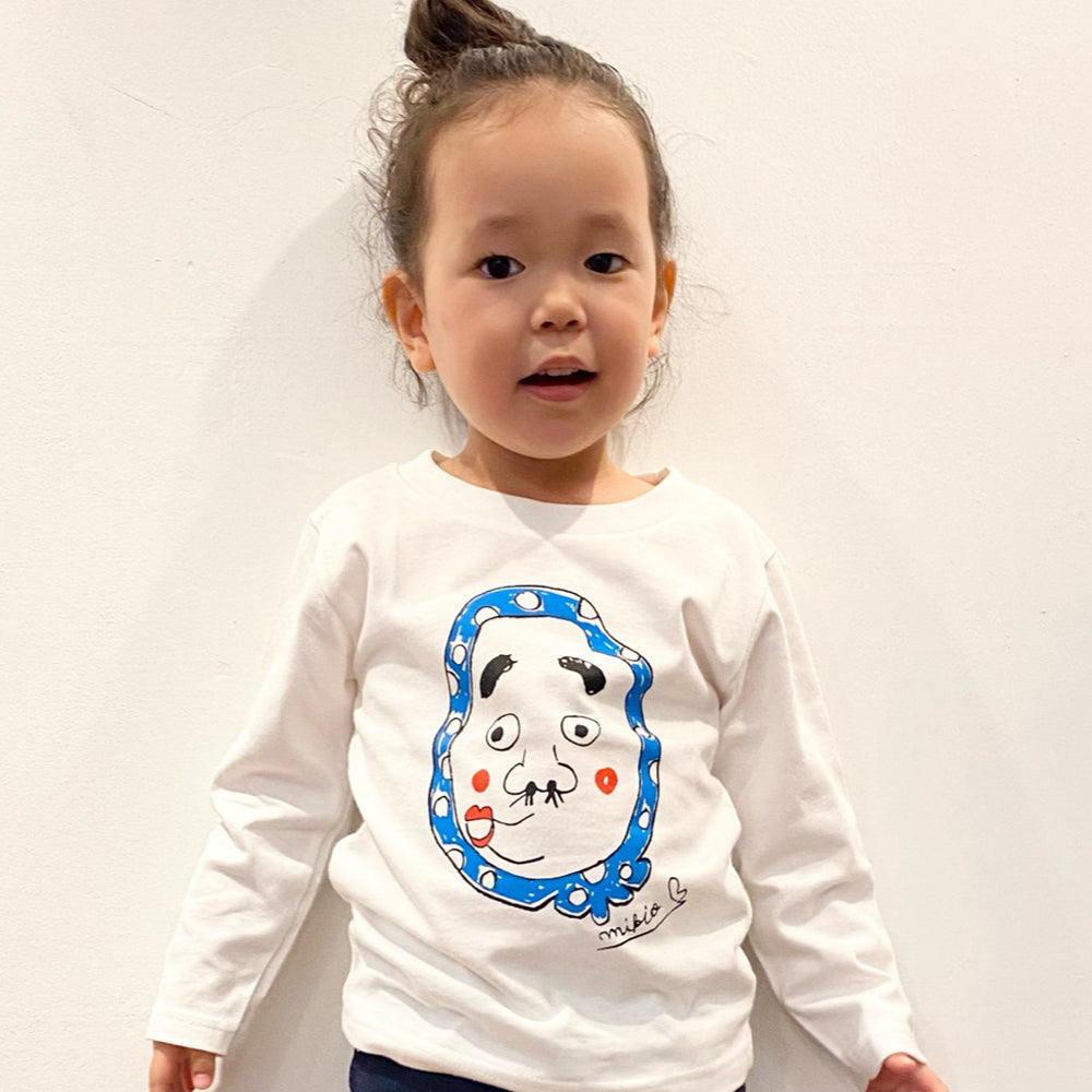 ひょっとこベビー長袖Tシャツ