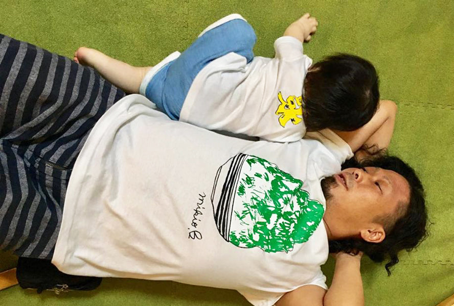 かき氷メンズTシャツ メロン