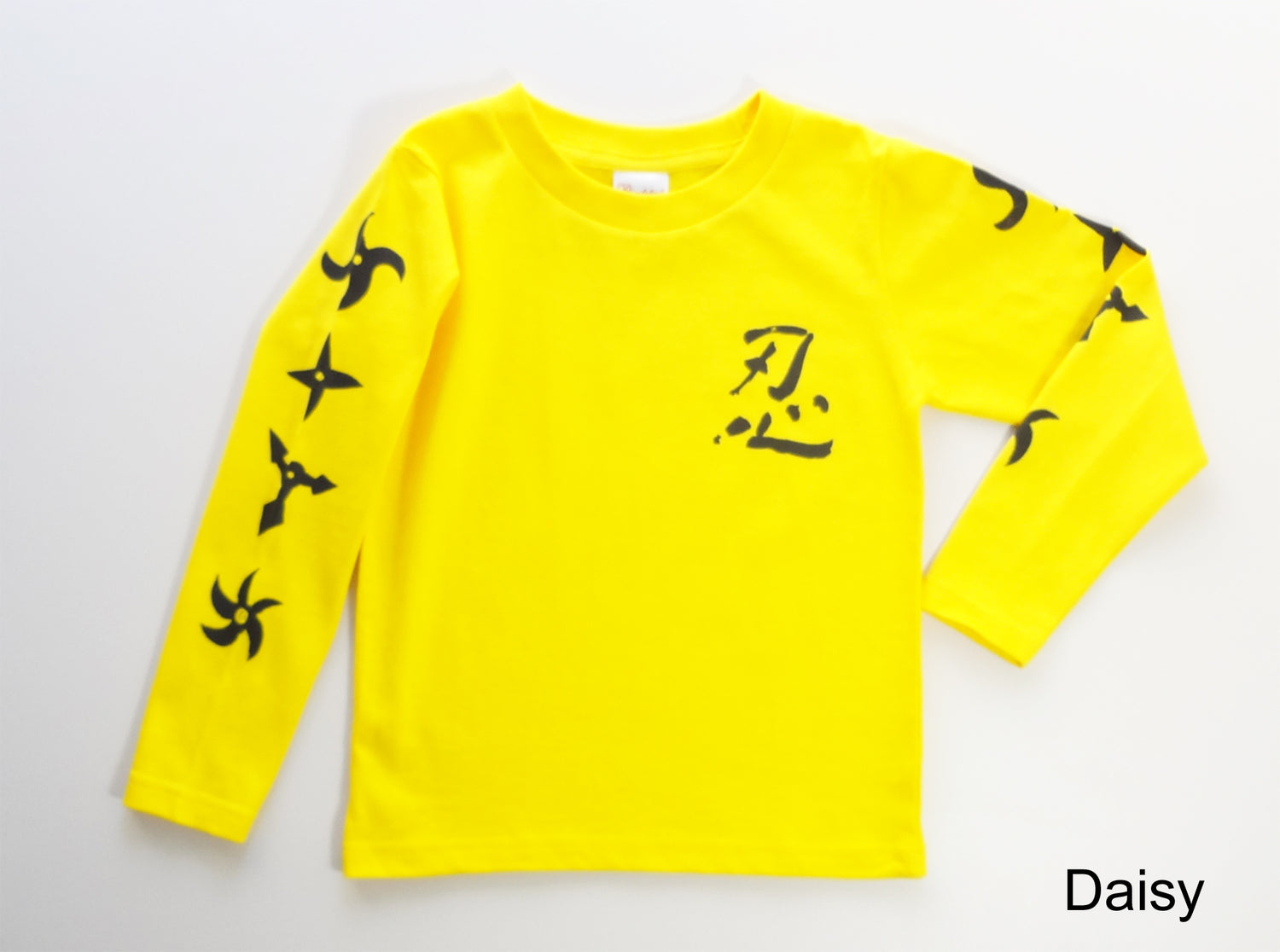 忍者キッズ長袖Tシャツ