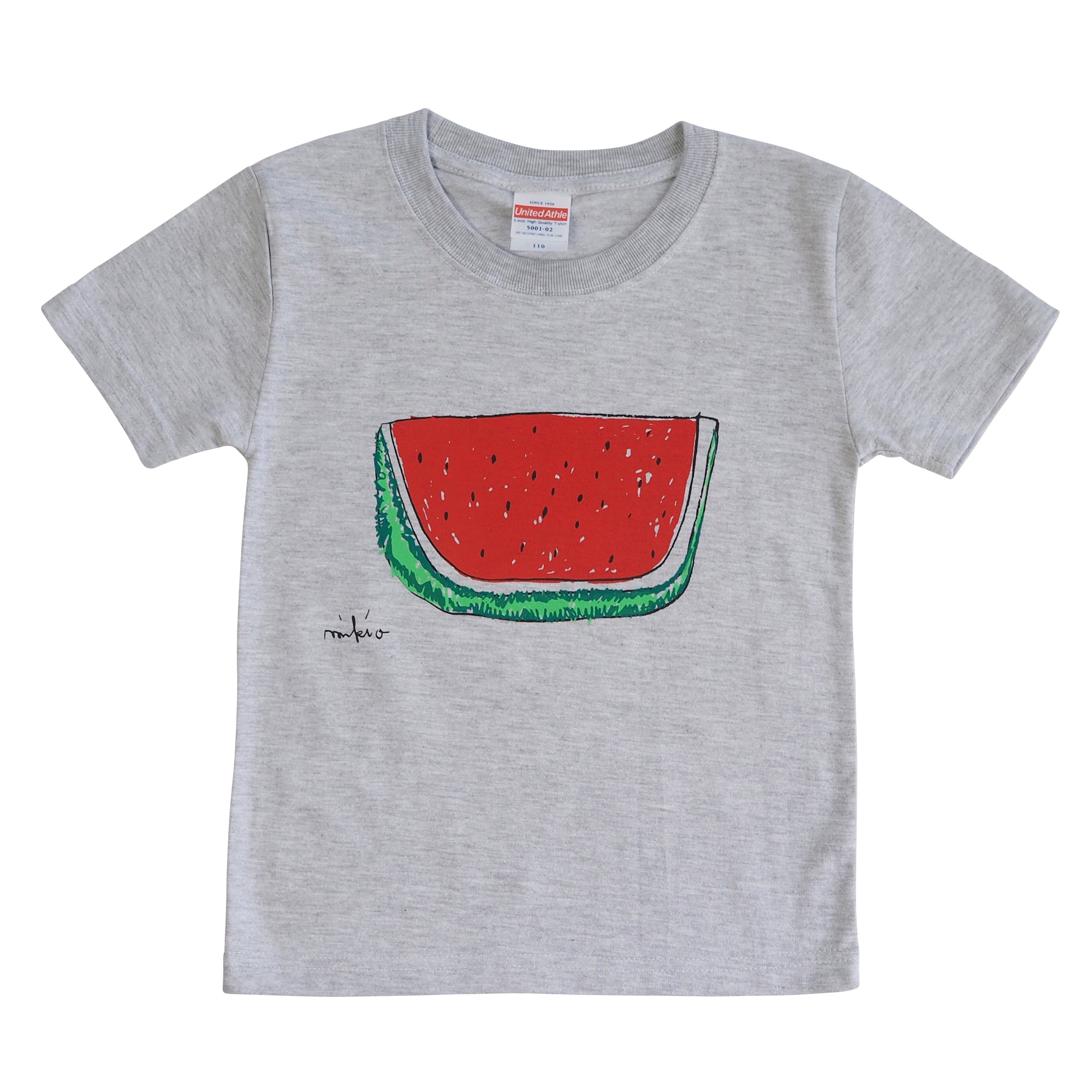 すいかキッズTシャツ あか