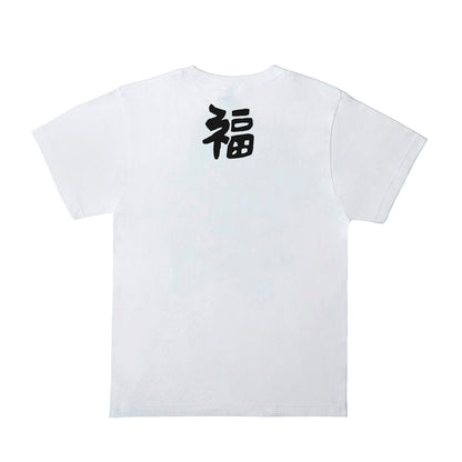 だるまメンズTシャツ 赤黒