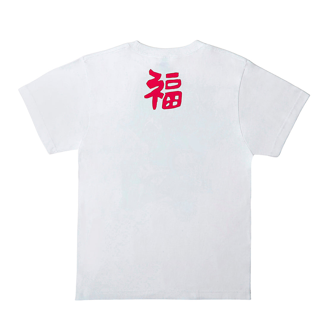 だるまメンズTシャツ 赤黒
