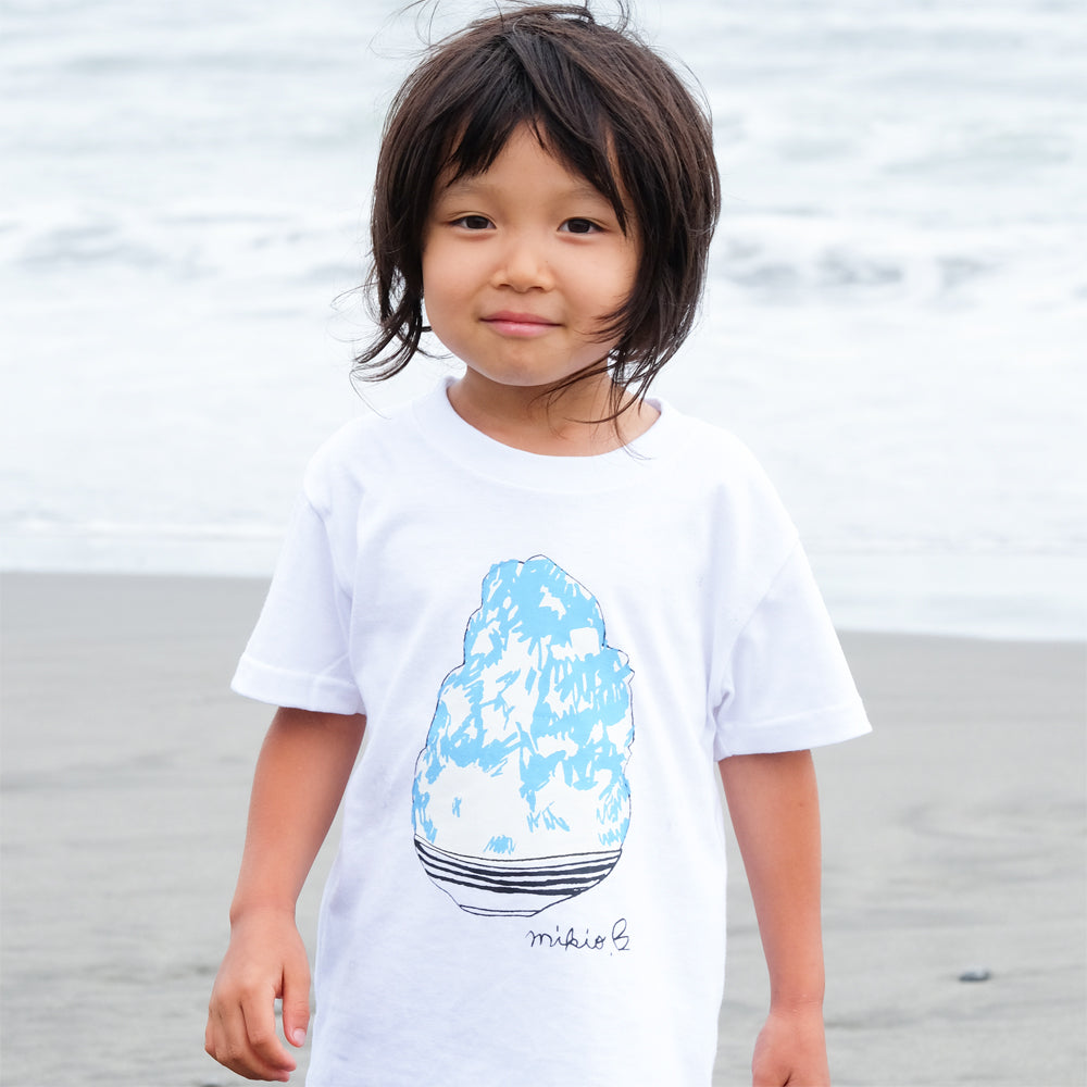 かき氷キッズＴシャツ ブルーハワイ