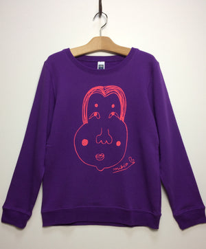 Okame Adult's Sweatshirt Violet 8.4oz Printstar