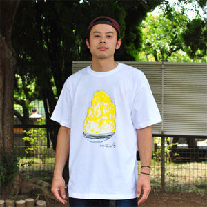 Kakigori Shaved Ice  Men's T shirt Lemon