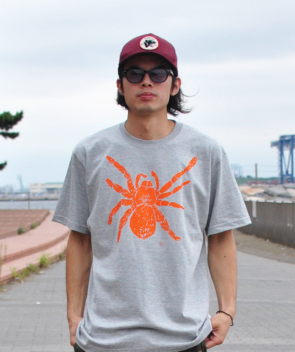 タランチュラメンズTシャツ Gray