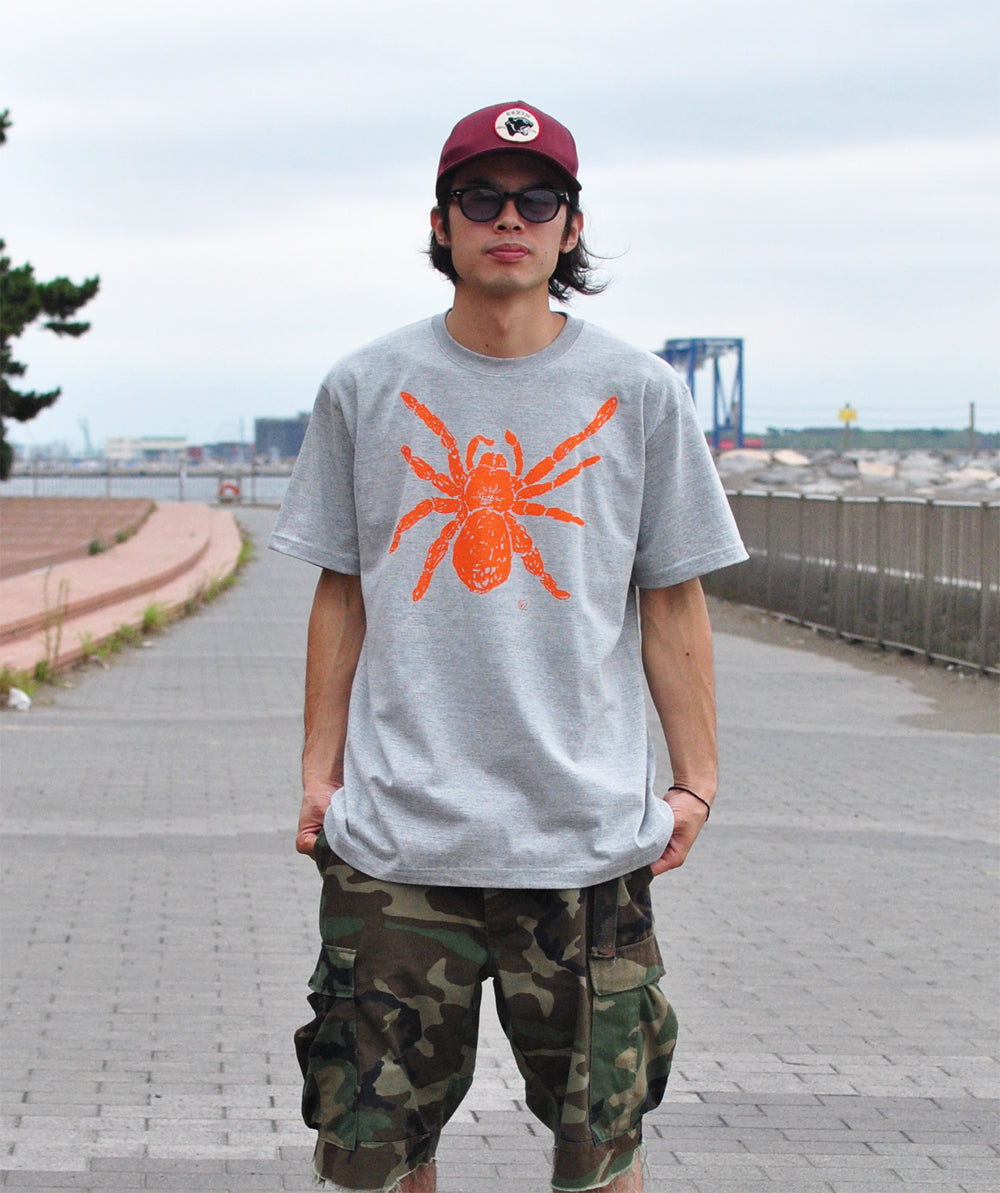 タランチュラメンズTシャツ Gray