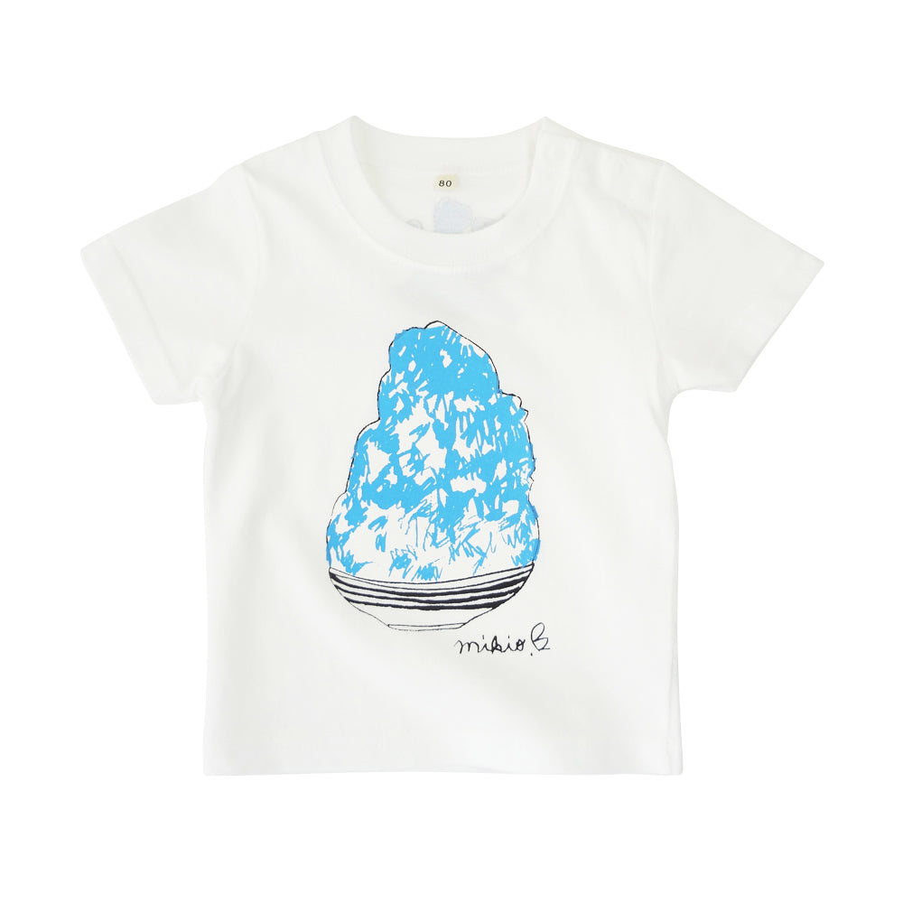 かき氷ベビーTシャツ  ブルーハワイ