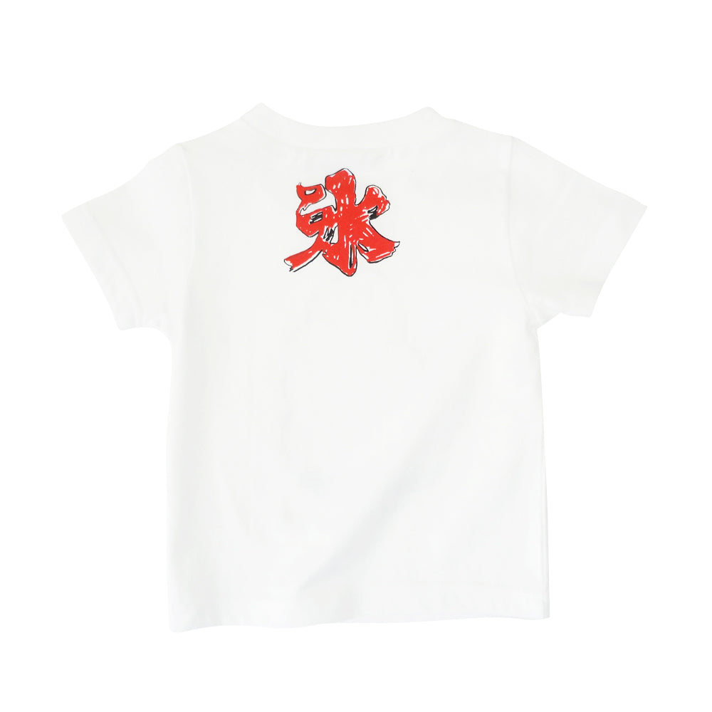 かき氷ベビーTシャツ  いちご