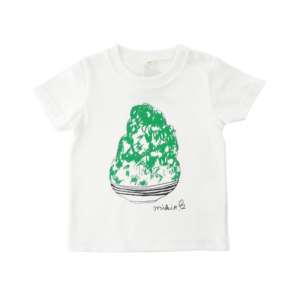 かき氷ベビーTシャツ  メロン