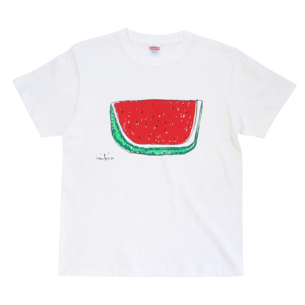 赤いすいかのTシャツ