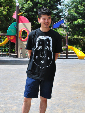 Monocolor Okame Men's T shirt Black